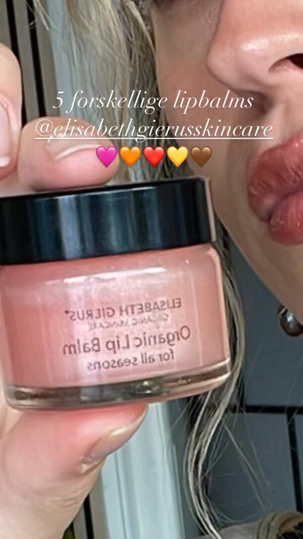 Organic Lip Balm Pink - Billede 4