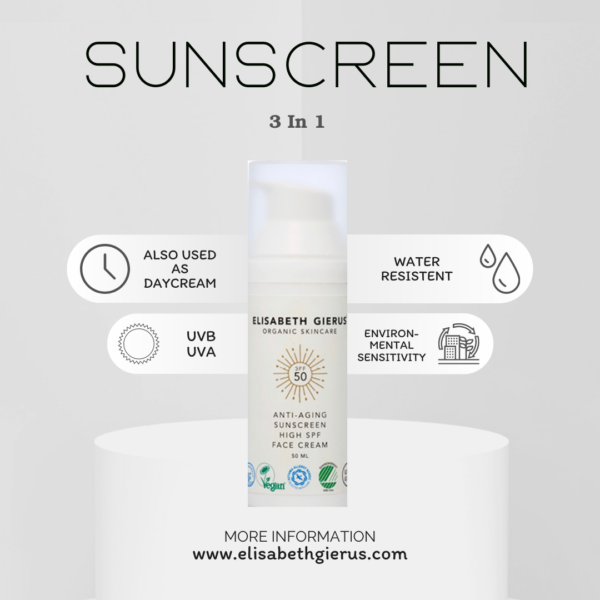Anti-Aging 3-1 Solcreme high SPF 50 - Billede 9