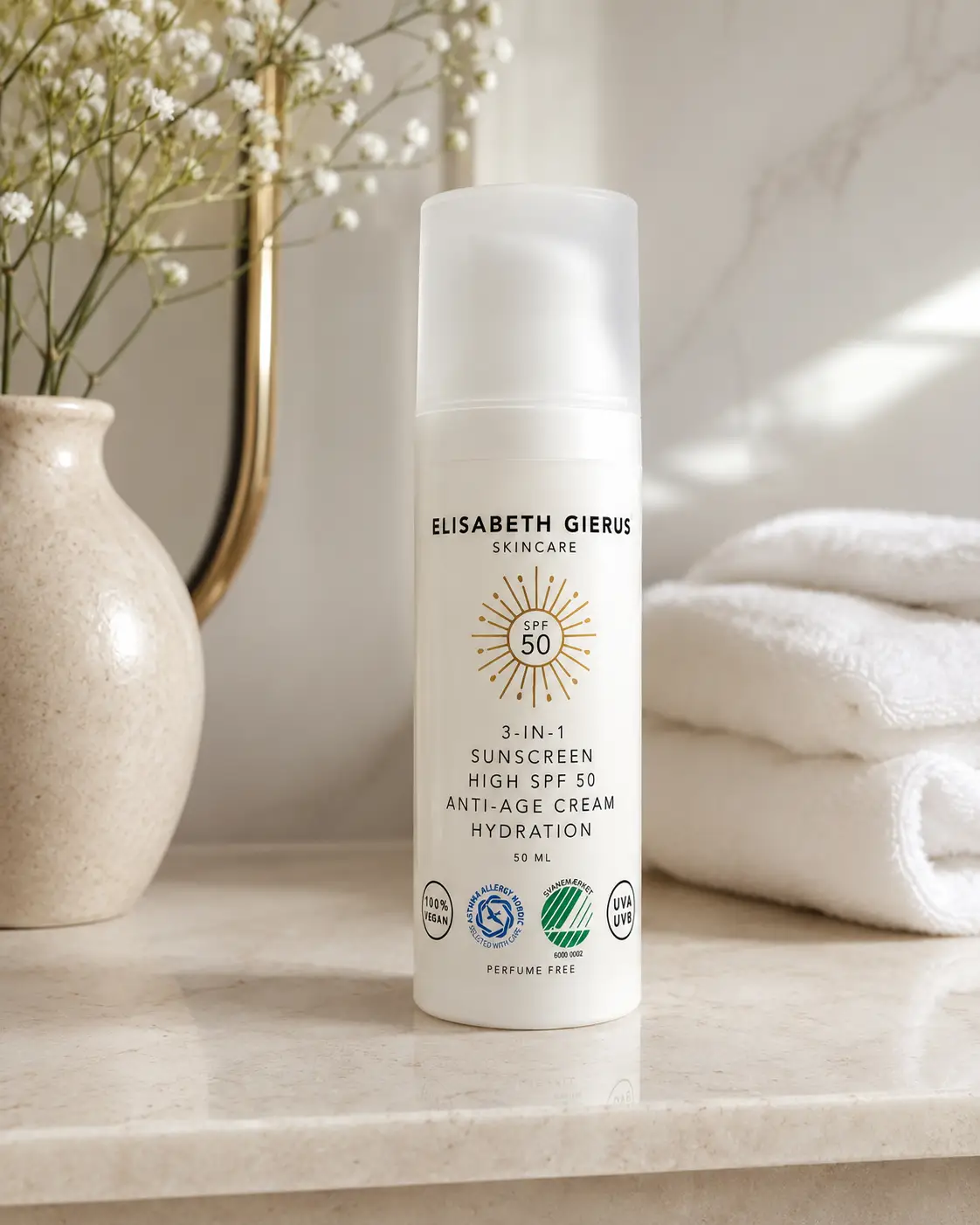 Anti-Aging 3-1 Solcreme high SPF 50 - Billede 2