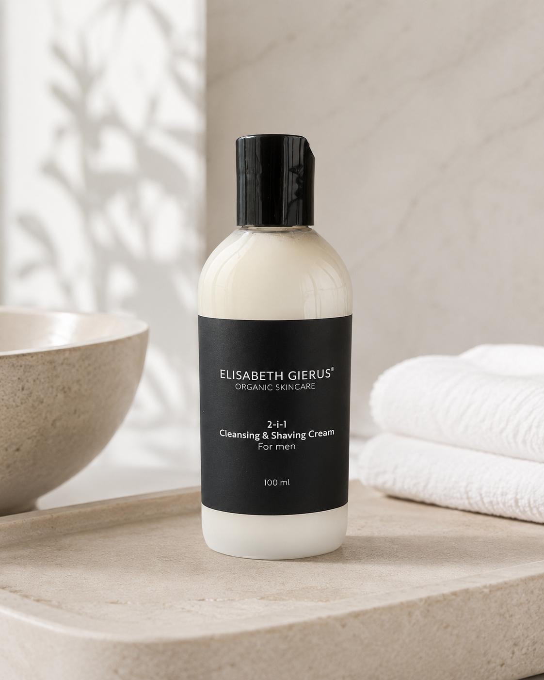 2-i-1 Cleansing & Shaving Cream For Men 100ml. - Image 2