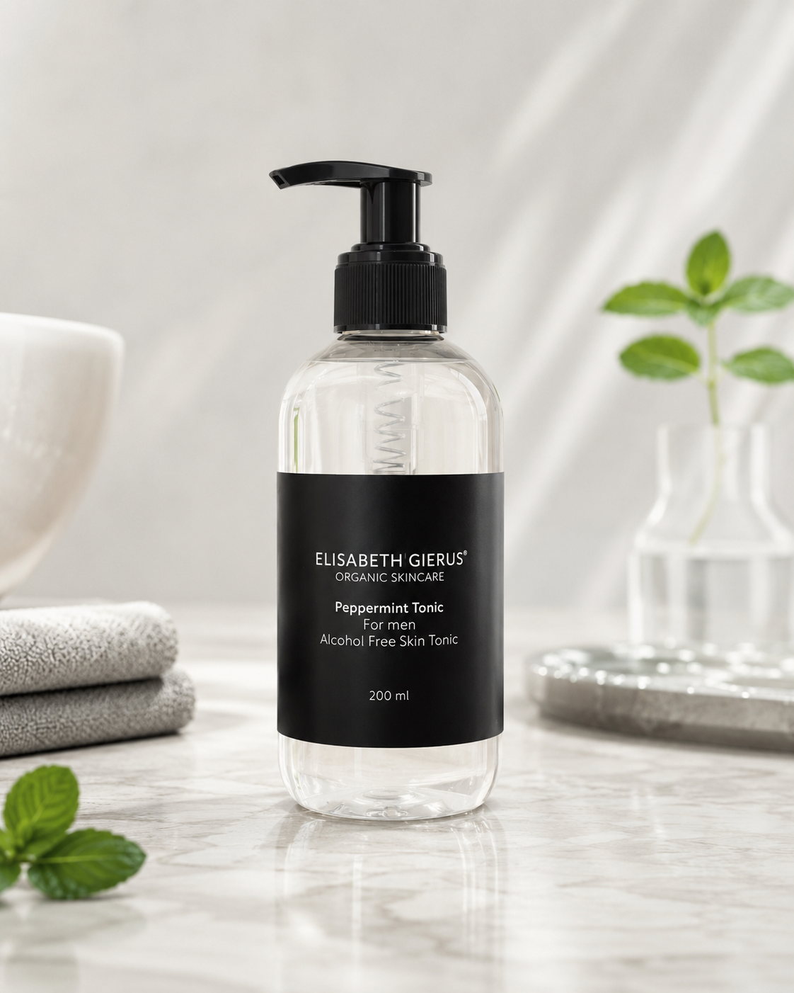Peppermint Tonic For Men Alcohol Free Skin Tonic 200ml. - Image 2